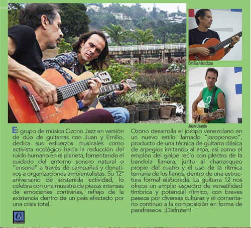Laberinto - Ozono Jazz - (dúo Guitarras) - Música Ecológica