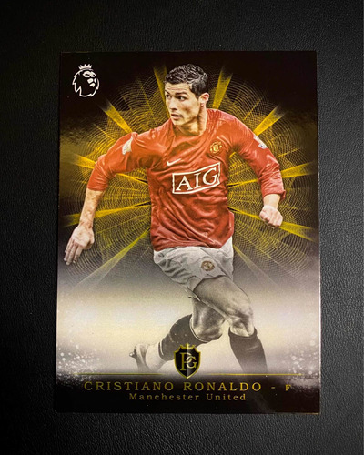 Cristiano Ronaldo Tarjeta Topps Man United Best Season 07/08