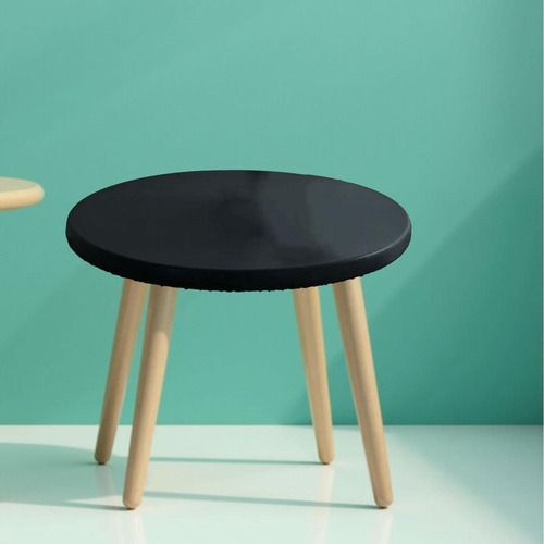 Cubierta De Mesa De Café En Casa Mat De Mesa Negro L