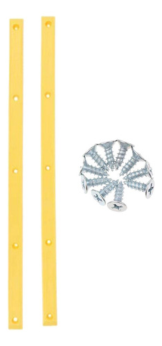 2 Par De Patinetas Longboad Deck Protection Rubber Amarillo
