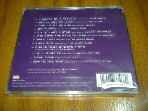 Cd Ost Guardians Of The Galaxy / Cosmic Mix 1 (nuevo) Europa