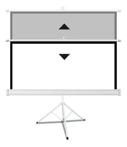 Pantalla Ecran Trípode 100 Pulgadas 2.03 × 1.52m Retráctil