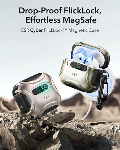 Case Esr For AirPods 4 Halolock Drop-proof Cyber Desert Tita