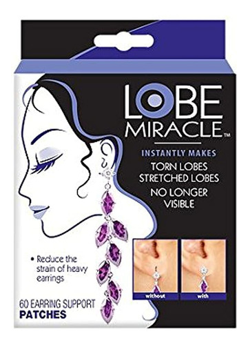 Lobe Miracle Parches Transparentes Soporte Para Pendientes