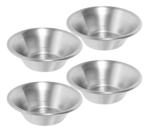 Moldes Antiadherentes Para Tartas De Huevo, 4 Unidades, Mini