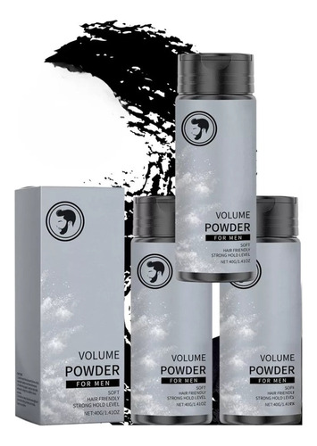 Polvo Texturizante Para Hombres, Polvo Texturizante 3 Piezas