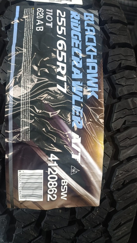255/65r17 Blackhawk Ridgecrawler A/t Hat51 T