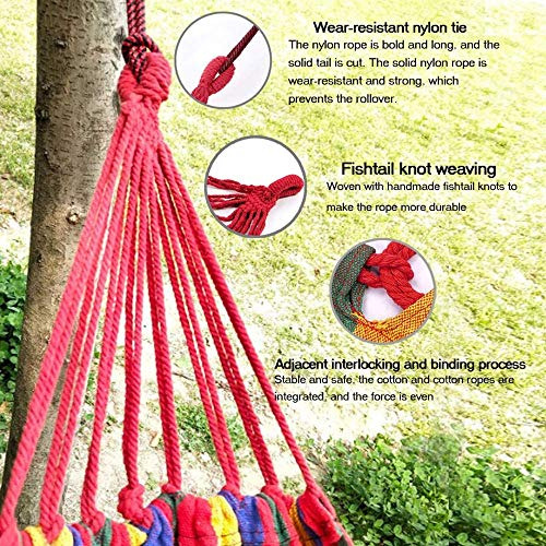 Hamaca Para Acampar En El Jardin Al Aire Libre, Hamaca Port