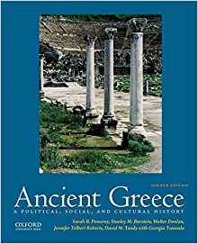 Ancient Greece A Political, Social, And Cultural History