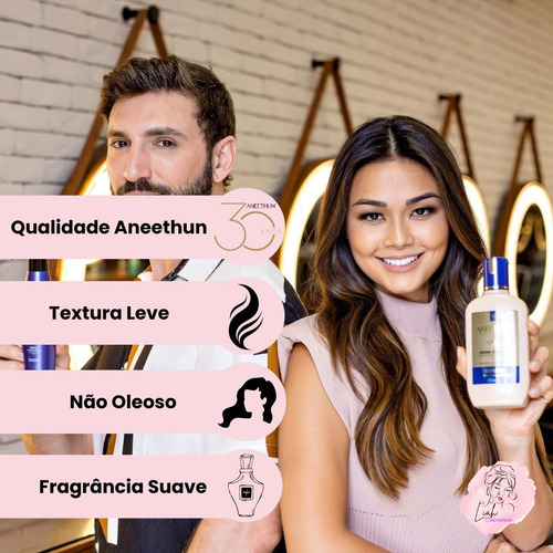 Kit Tratamento Completo Aneethun Linha A (4 Itens)