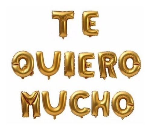 Letrero De Te Quiero Mucho 16 Pulgadas Frases De Amor