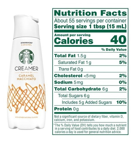 Crema Starbucks Caramel Macchiato 828ml