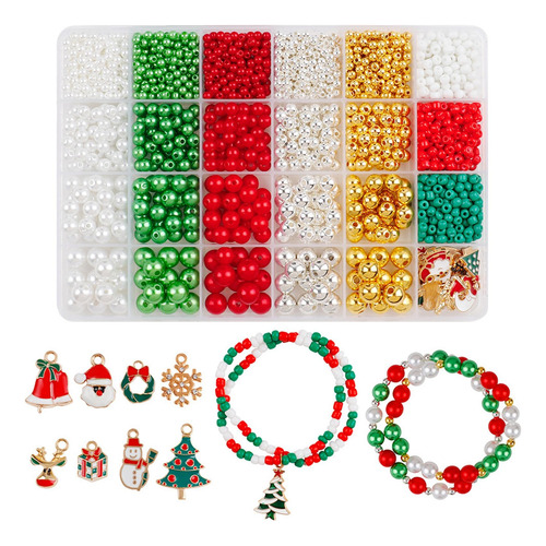 Cuentas Navideñas, Cuentas Artesanales, Para Niños Y