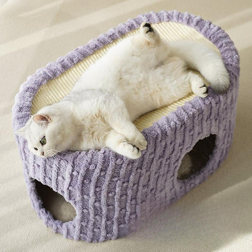 Casa Para Gatos, Nido Para Rascar, Juguete De Entrenamiento