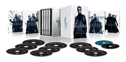 4k Uhd + Blu-ray Matrix Deja Vu Collection Steelbook 4 Films