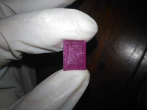 Bixbita Berilio Rojo- Corte Esmeralda - Certificado - 6.60ct