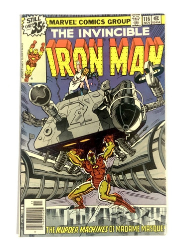 The Invincible Iron Man #116 - Marvel Comics 1978 Inglés