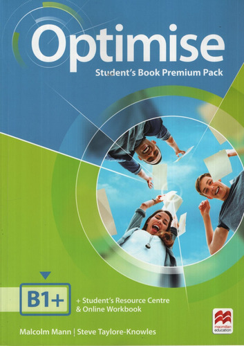 Optimise B1 + - Student´s Book Premium - Usado Excelente Con