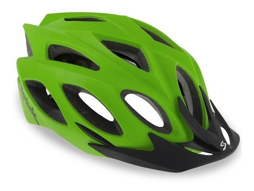 Capacete Spiuk Rhombus Verde + Brinde Tamanho S/m