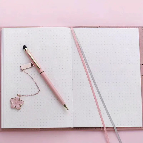 Set Libreta Diario En Semi-cuero Vegano