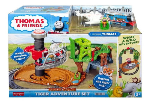 Thomas E Friends Pista Resgate Do Tigre - Gxh06 - Mattel