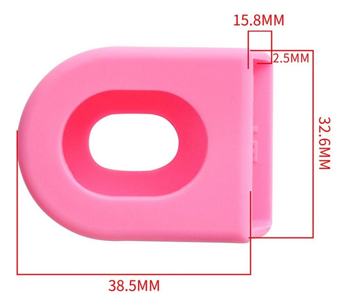 2 Par De Botas De Manivela De Bicicleta De Montaña, Rosa