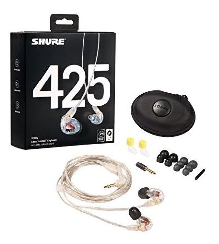 Auriculares Con Aislamiento De Sonido Shure Se425-cl Con Mic