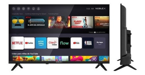 Imagen 8 de 10 de Smart Tv Noblex 43 Led Dk43x5100 Full Hd Hdmi Wifi Netflix