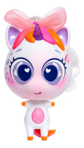 Imagen 1 de 6 de Muñeco Distroller Chikiticornio Churumbela Blanca