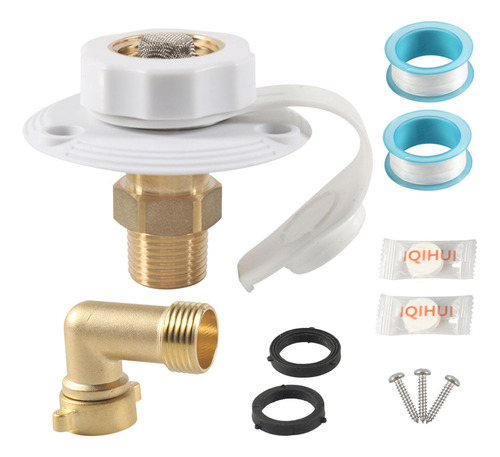 Kit De Entrada De Agua Para Rv City Con Válvula De