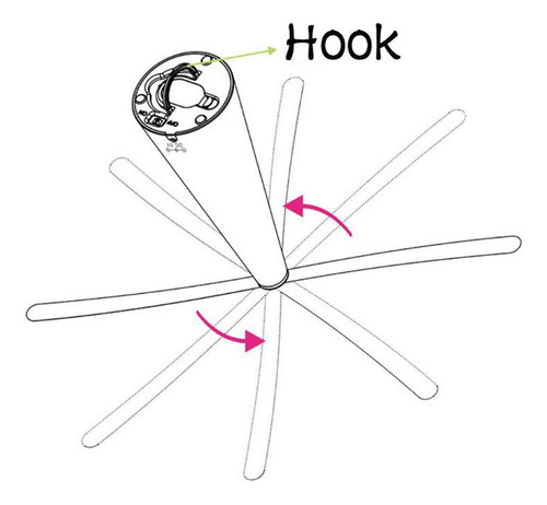 Fly Fan Food Protector Electric Fly Catcher Dorado