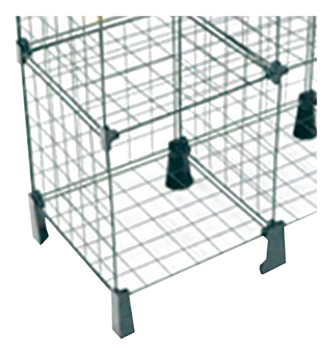 Balcão Aramado Preto - 1,20 X 1,00 X 0,40m