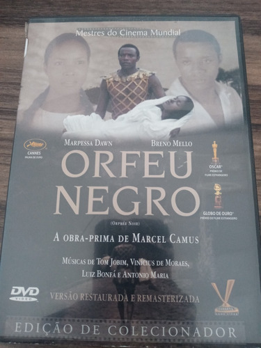 Dvd Orfeu Negro Dir. Marcel Camus C/breno Mello E Marpessa D (Usado)