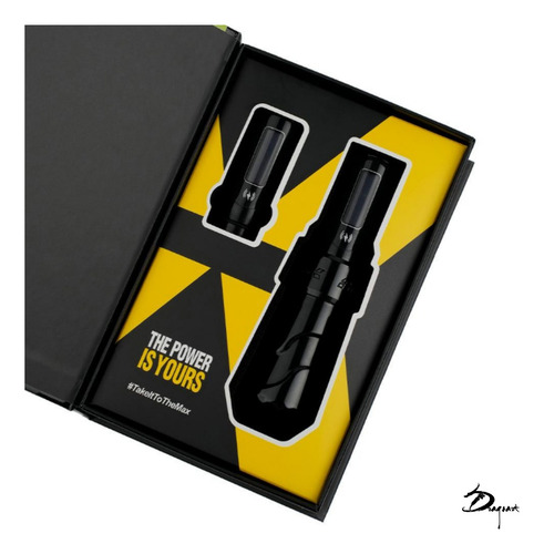 Máquina Pen Max De Tatuagem - Acompanha Duas Baterias