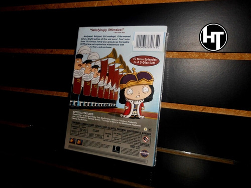 Imagen 7 de 8 de Family Guy, Padre De Familia, Temporada 8, 3 Dvd, Nuevo, Set