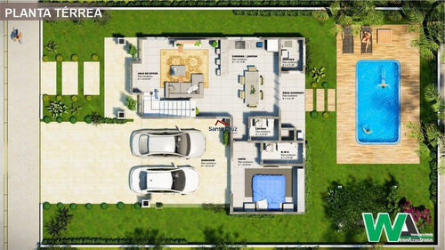 Imagem 3 de 12 de Sobrado Para Vender Com 4 Quartos, 375m² - São João Do Rio Vermelho - 67581