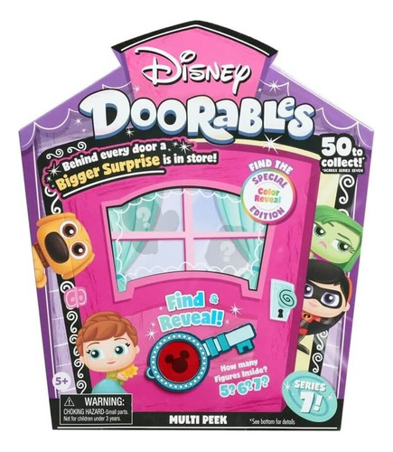 Doorables Serie 7 Multi Peek Disney Mini Figuras Door Puerta