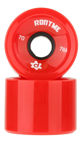 8 Uds 78a Ruedas De Monopatín Reemplazar 70x51mm Piezas De