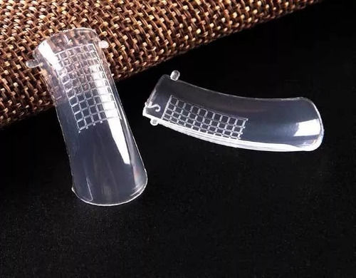 100 Moldes Dual System Para Acrílico O Polygel