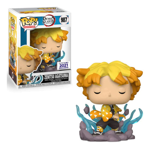 Zenitsu Funko Pop 987 / Demon Slayer / Funimation Exclusivo