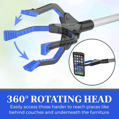 Grabber Tool,80cm Herramienta Para Agarrar Extensor Plegable