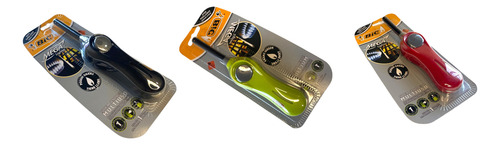 Kit 3 Acendedores Isqueiro Lareira Fogão Churrasqueira Bic
