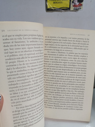 Las Claves Del Simbolo Perdido - Pedro Pablo May - Planeta