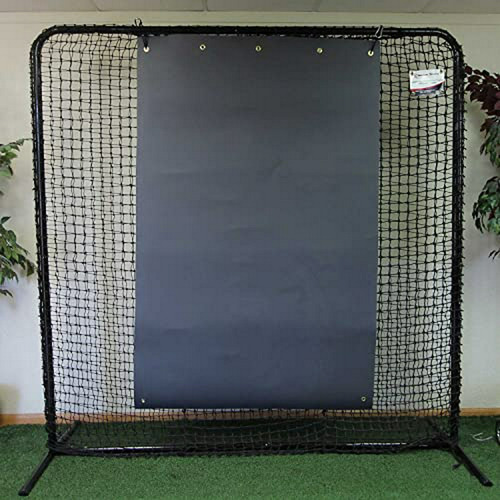 Cimarron 6' X 8' De Goma Backstop (para Uso Con Béisbol / Ba