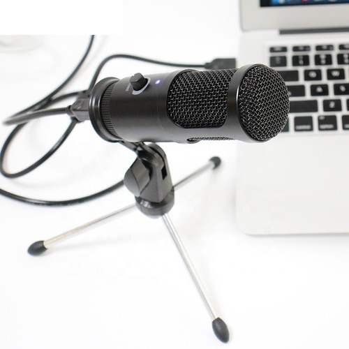Microfono Usb Cardioide Condenser Karaoke Estudio