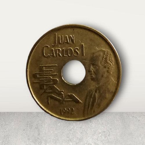 Moneda Expo 92 Sevilla Juan Carlos I 25 Pesetas 1992 Km 904