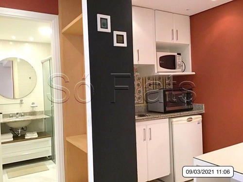 Imagem 8 de 15 de Flat Tipo Studio Em Moema, Para Moradia Ou Investimento - Sf33459