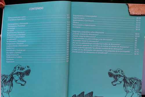 Imagen 7 de 8 de Enciclopedia De Los Dinosaurios En 4d (realidad Aumentada)