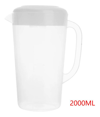 Jarro De Água Da Jarra De Água Com Alça De 2000ml Branco