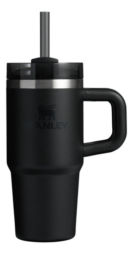 Stanley Quencher H2.0 Vaso Con Mango Y Pajita 14 Oz Negro